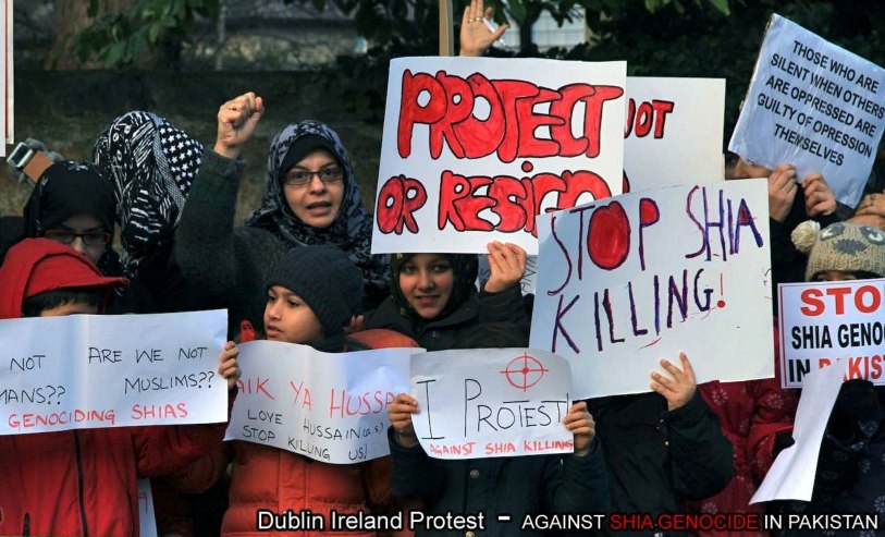 Thousands of Pakistanis protest deadly attacks on Shia Muslims